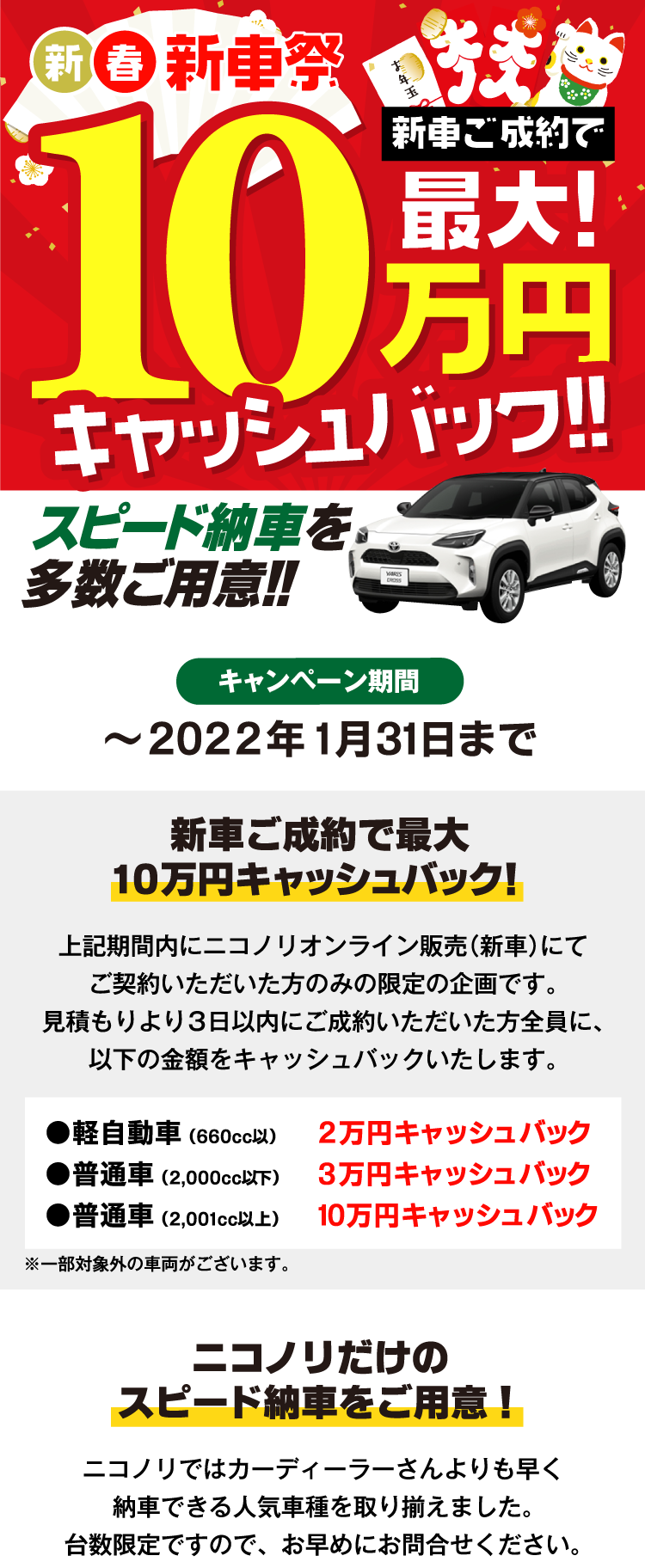 全国47都道府県対応 来店不要 新車をお届け ニコノリ ニコニコマイカーリース